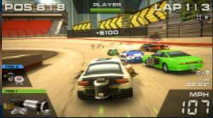 赛车射击游戏《Burnin Rubber 5 XS》