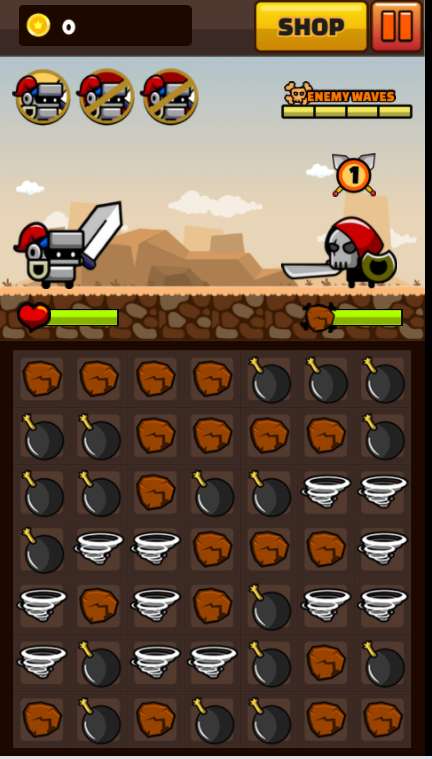 机甲黑武士之物品消除