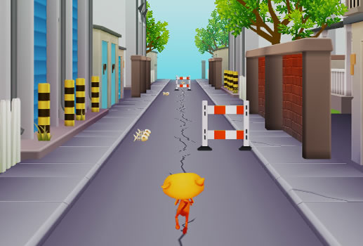 懒猫跑酷H5